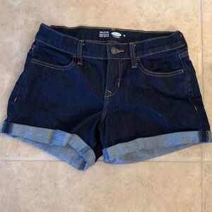 NWOT Old Navy dark denim shorts